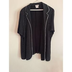 Womens the travel collection 3x Carigan jacket plus black and white lightweight